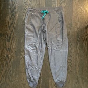 FIGS Womens Graphite Zamora Jogger Scrubs